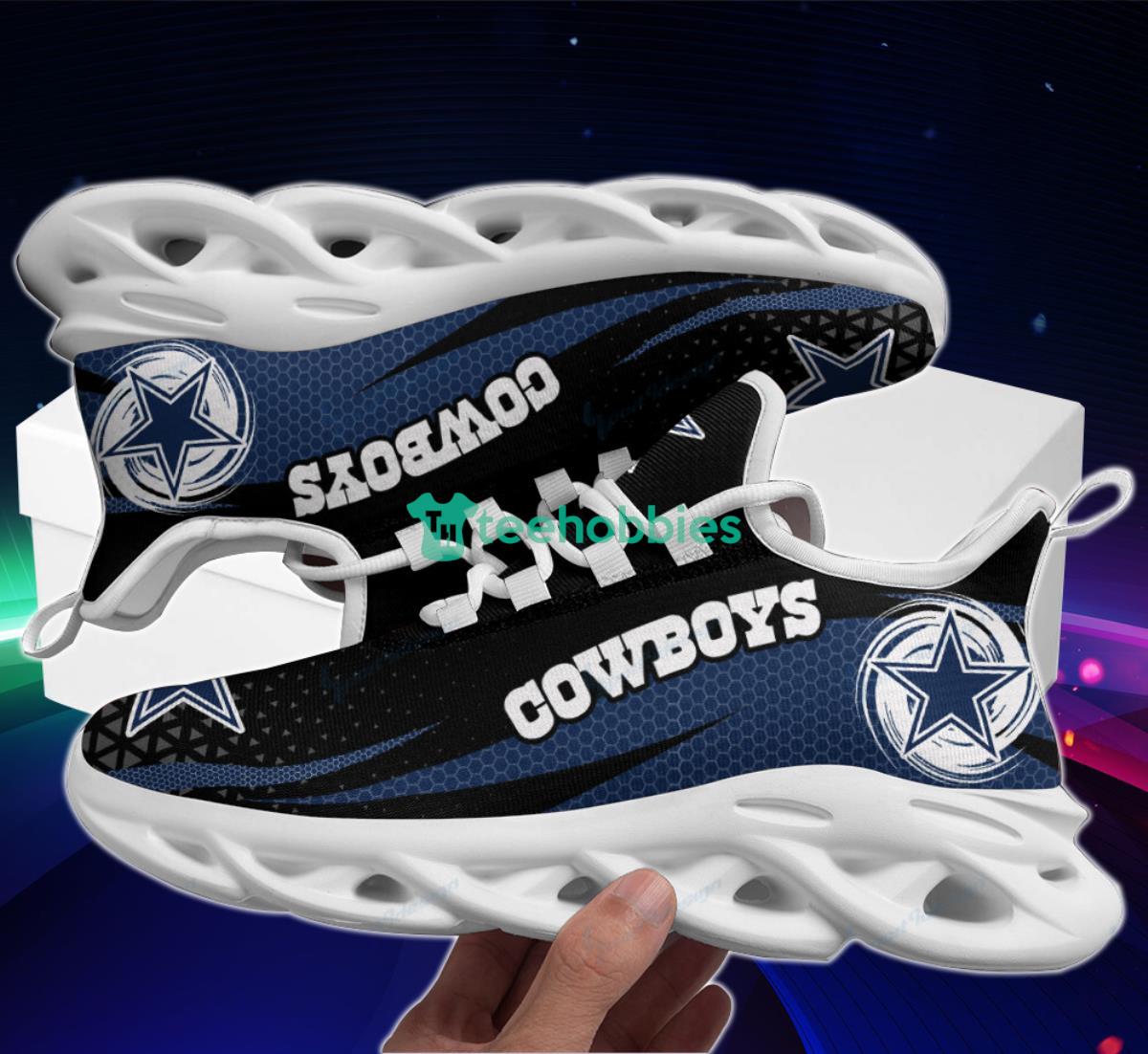 Dallas Cowboys Football Team Max Soul Shoes Running Sneakers Unique Gift For Sport Fans Product Photo 2