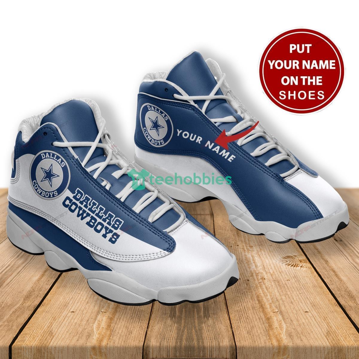 Dallas Cowboys Football Team Personalized Air Jordan 13 Best Sneaker For Fans Product Photo 2