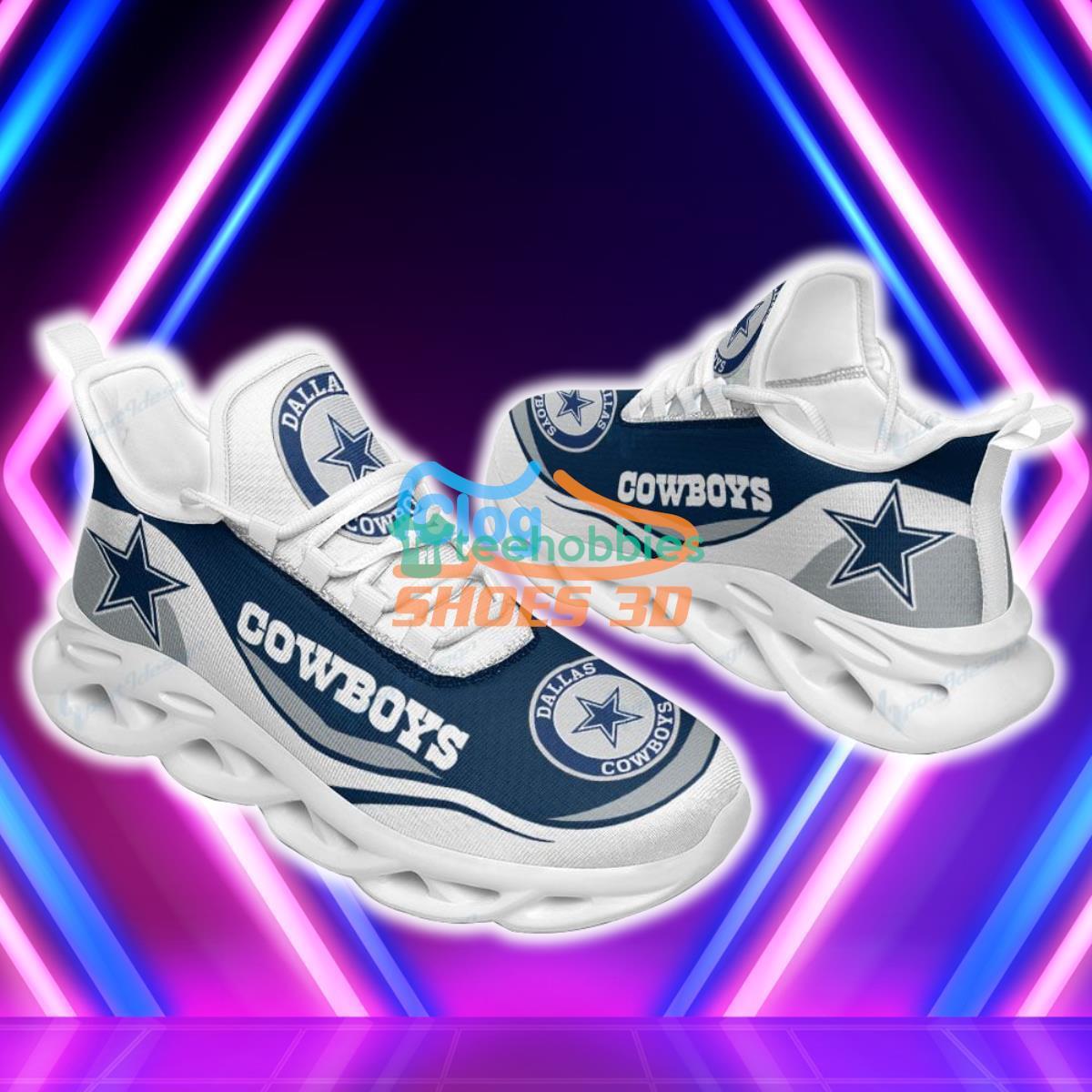 Dallas Cowboys Max Soul Shoes Running Sneakers Great Gift For Fans Product Photo 1