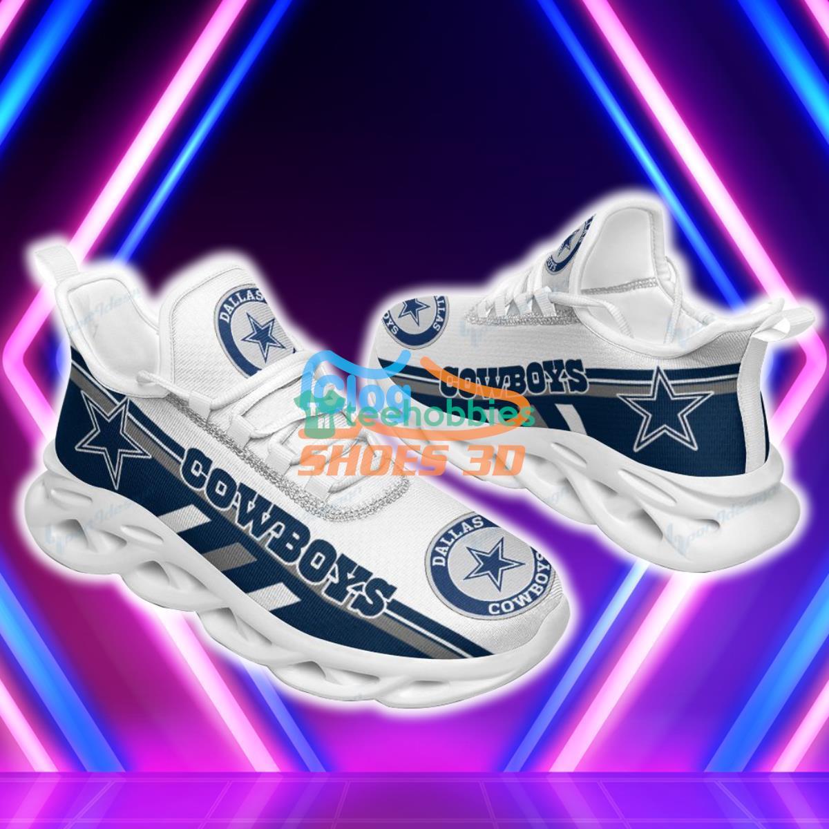 Dallas Cowboys Max Soul Shoes Running Sneakers Impressive Gift For Fans Product Photo 2