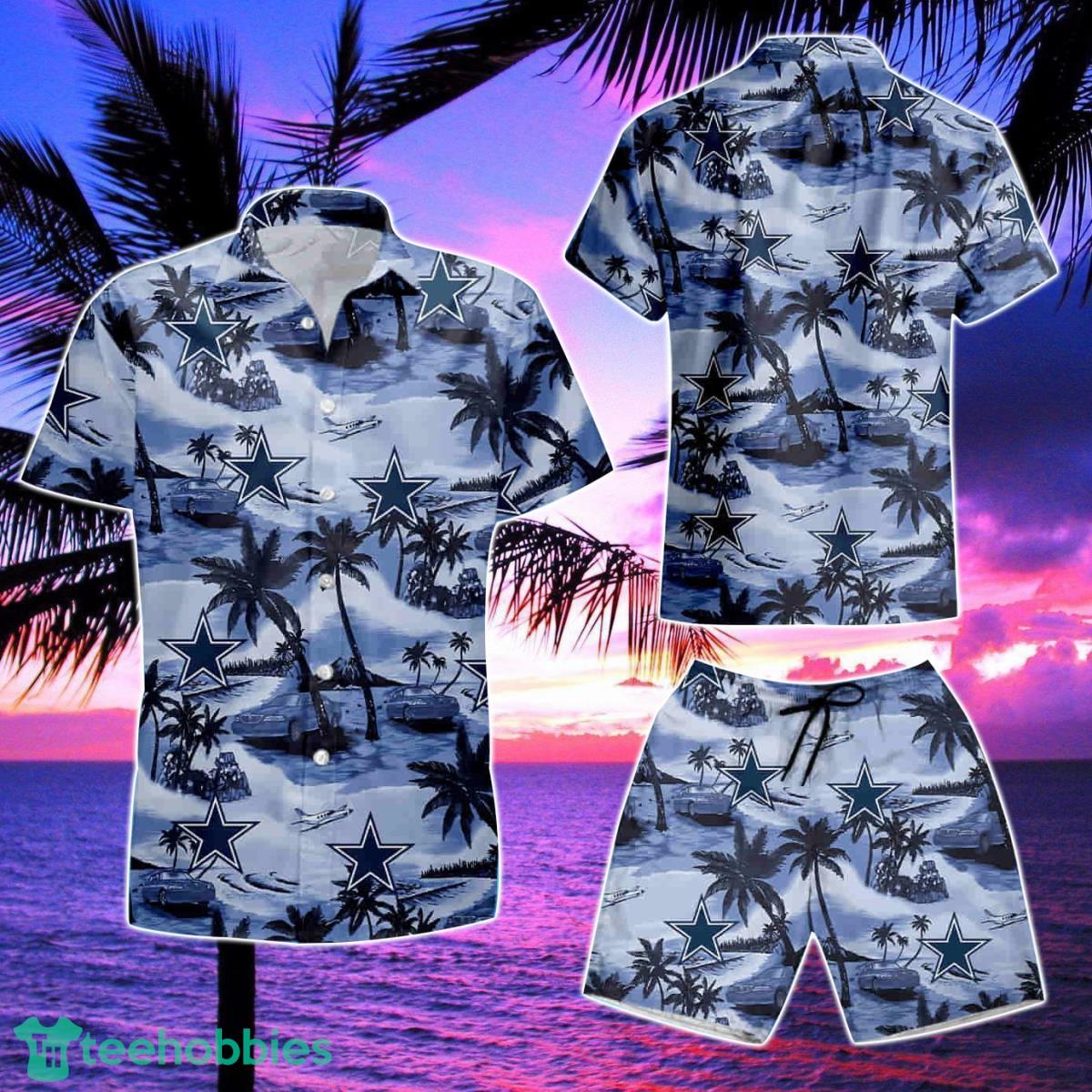 Dallas Cowboys Nfl Tommy Bahama 2023 Hawaiian Shirt & Short Product Photo 2