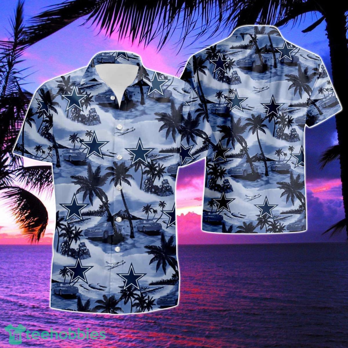 Dallas Cowboys Nfl Tommy Bahama 2023 Hawaiian Shirt & Short Product Photo 1
