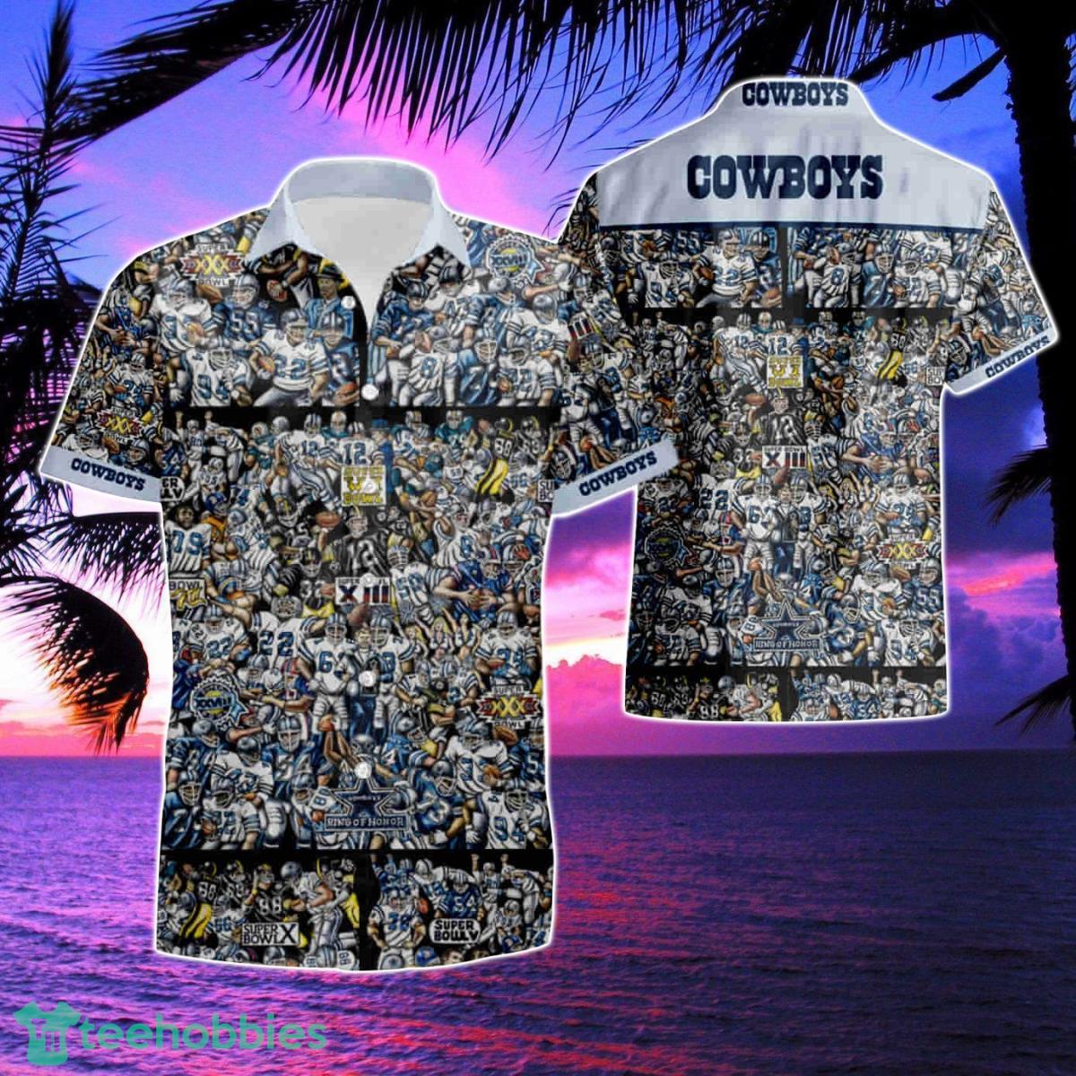 Dallas Cowboys Sport Aloha Hawaiian Shirt & Short