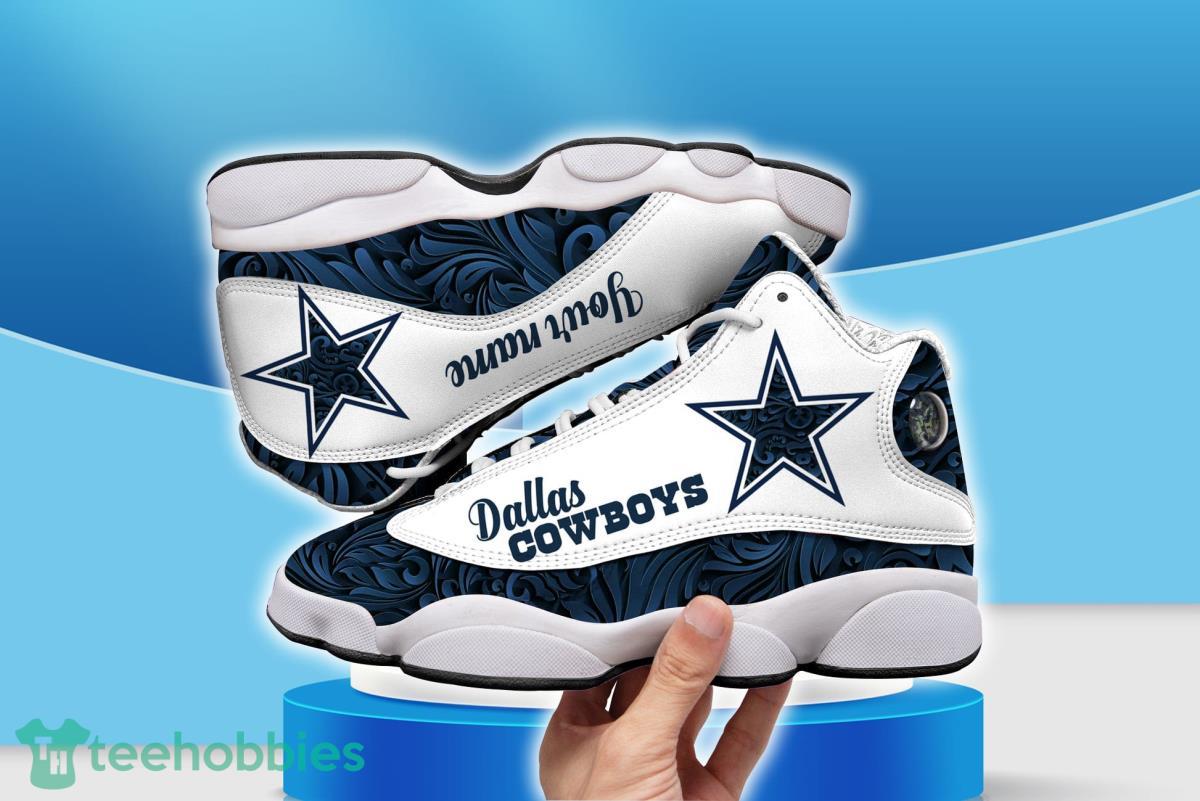 Dallas Football Team Personalized Air Jordan 13 Running Shoes Special Gift For Sport Fans Product Photo 1 Dallas Football Team Personalized Air Jordan 13 Running Shoes Special Gift For Sport Fans Product Photo 1
