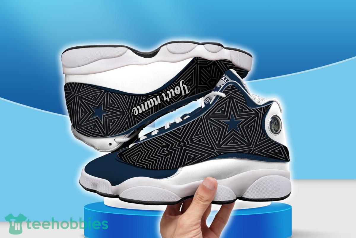 Dallas Football Team Personalized Air Jordan 13 Running Shoes Unique Gift For Sport Fans Product Photo 1