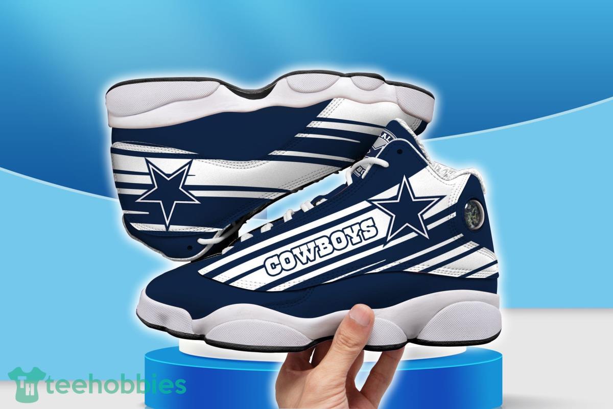 Dallas Football Team Personalized Air Jordan 13 Sport Shoes For Men Women Product Photo 1