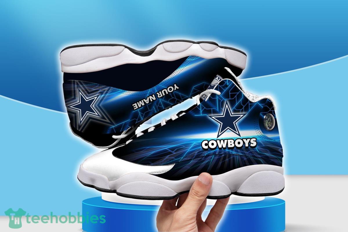 Dallas Football Team Personalized Air Jordan 13 Unisex Shoes For Fans Product Photo 1