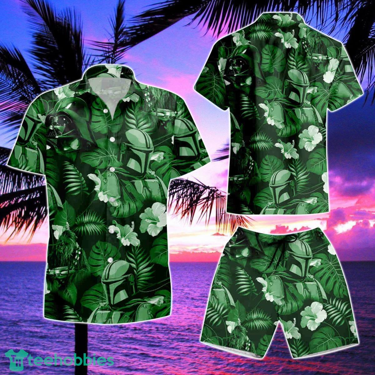 Darth Vader Mandalorian Star Wars Hawaiian Shirt & Short Product Photo 2