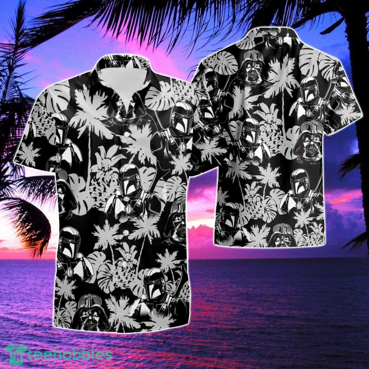 Darth Vader Mandalorian Summer Hawaiian Shirt & Short Product Photo 1