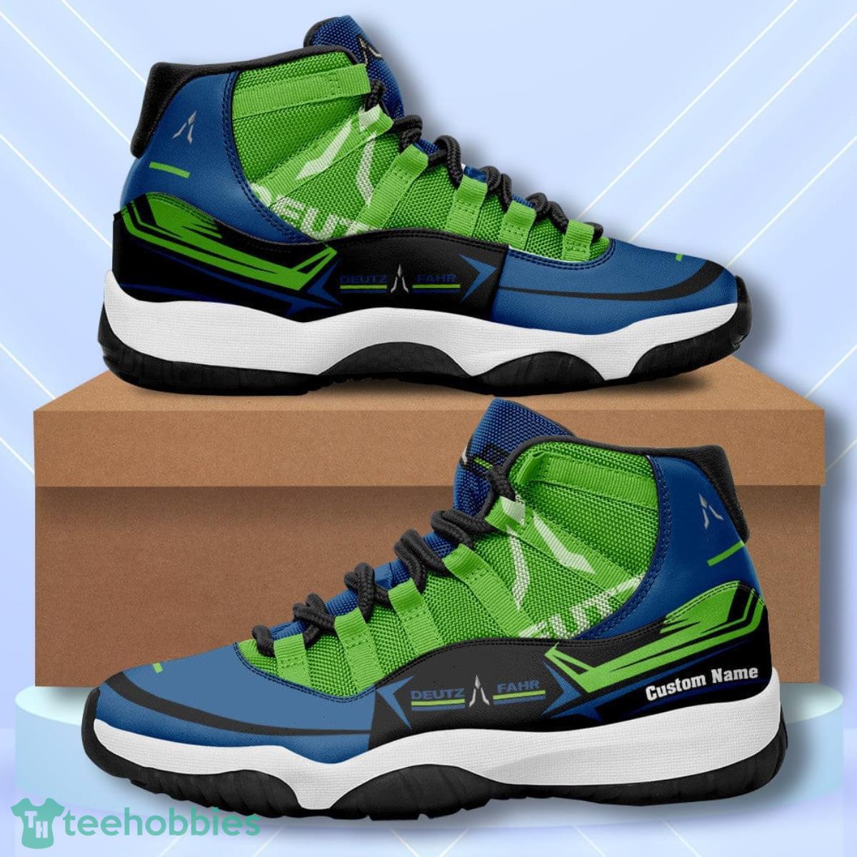 Deutz Fahr Custom Name Air Jordan 11  Sneakers Vintage Shoes Product Photo 1