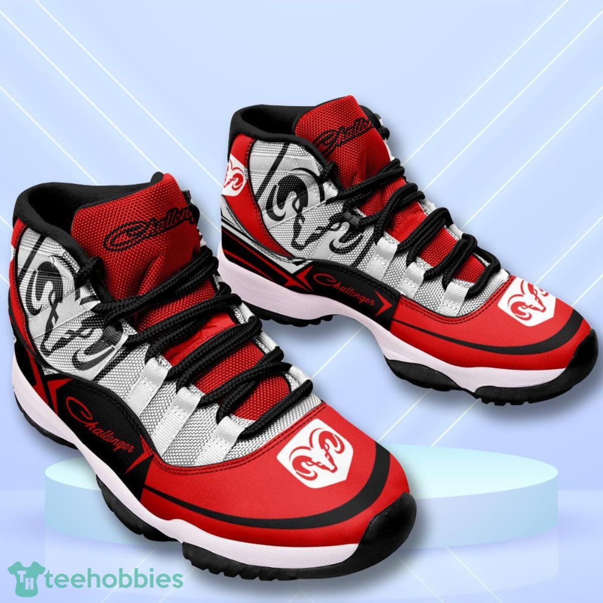 Dodge Challenger Custom Name Air Jordan 11  Sneakers Vintage Shoes Product Photo 2