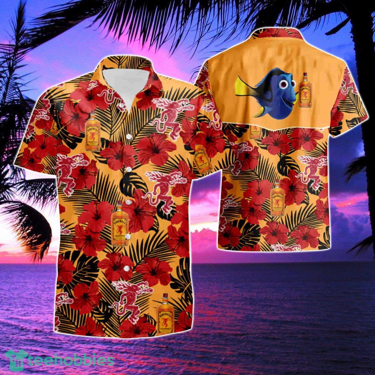 Dallas Cowboys Mens Fireball Summer Hawaiian Shirt And Short