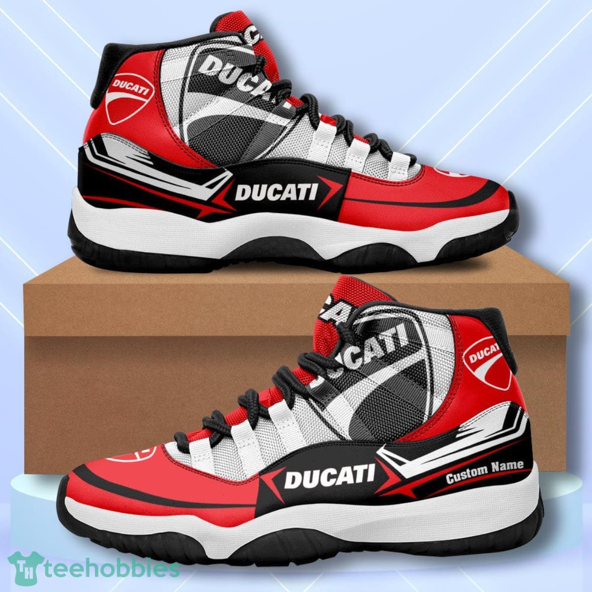 Ducati Custom Name Air Jordan 11  Sneakers Vintage Shoes Product Photo 1