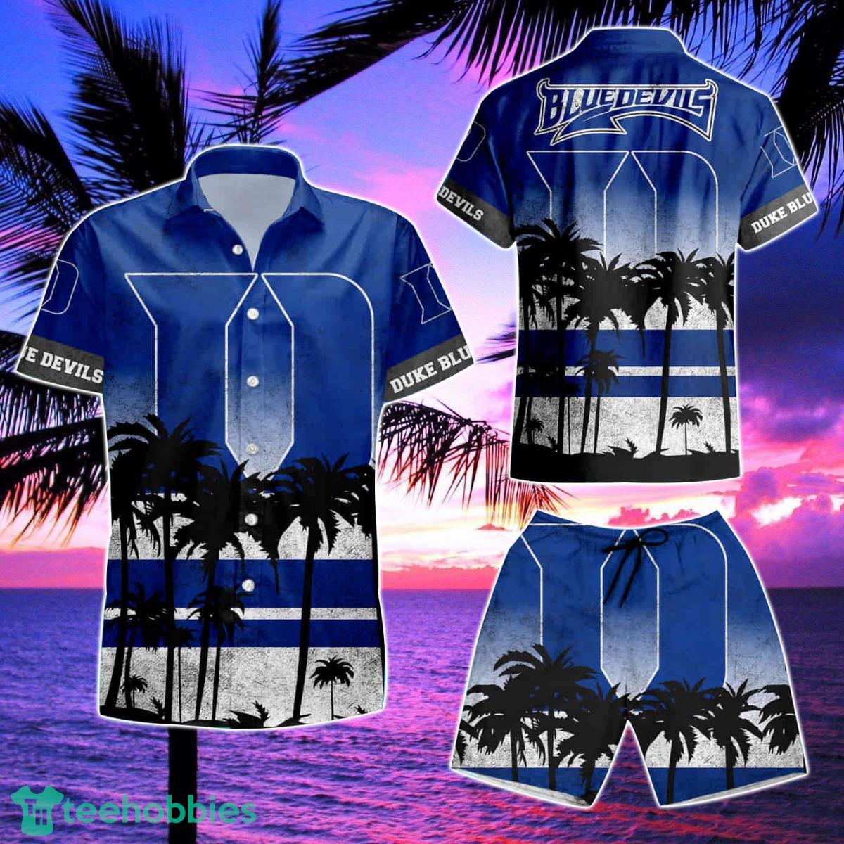 Duke Blue Devils Short Hawaiian Shirt & Short Product Photo 2