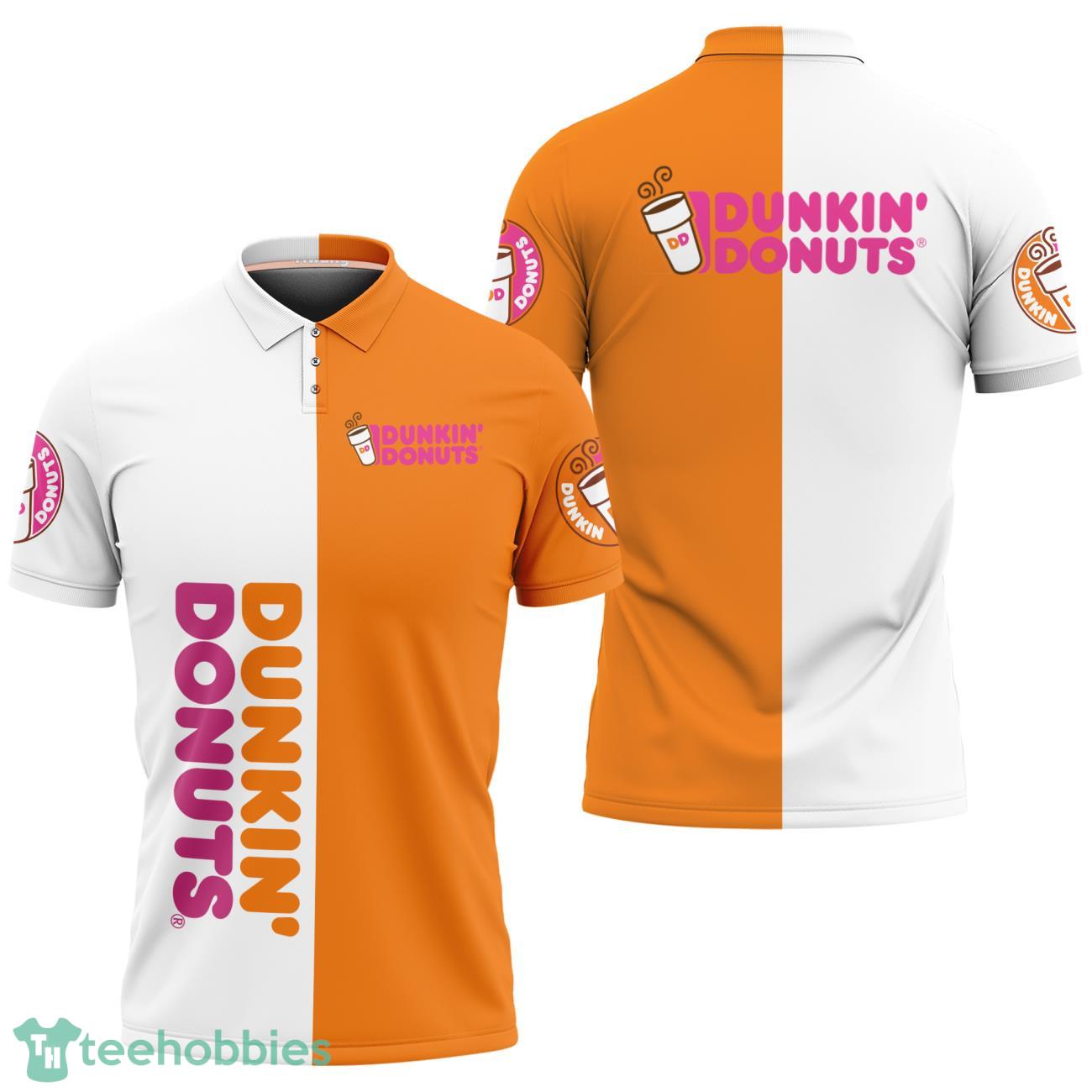 Dunkin Donuts 2 Color Unisex Polo Shirt 3D Product Photo 1