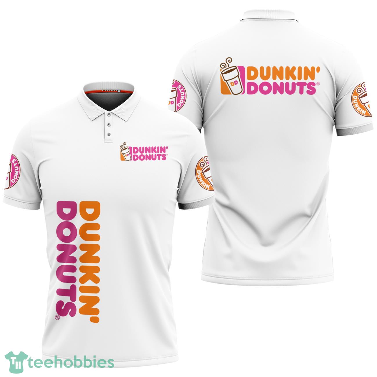 Dunkin Donuts Unisex 3D Polo Shirt Product Photo 1