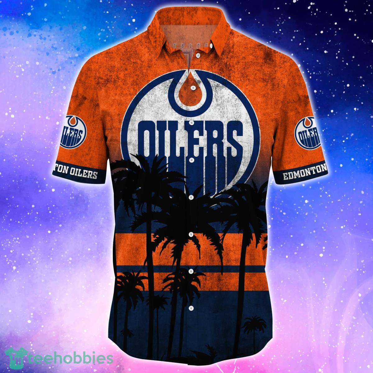 NHL Edmonton Oilers 3D Funny Hawaiian Shirt - Bring Your Ideas