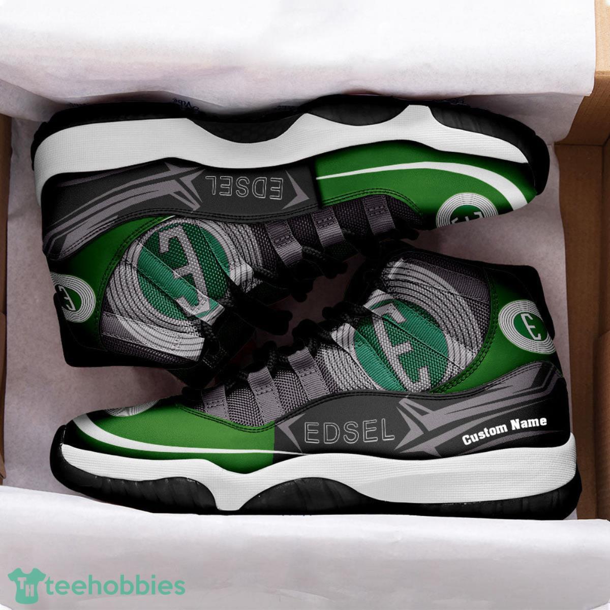 Edsel Custom Name Air Jordan 11  Sneakers Vintage Shoes Product Photo 2