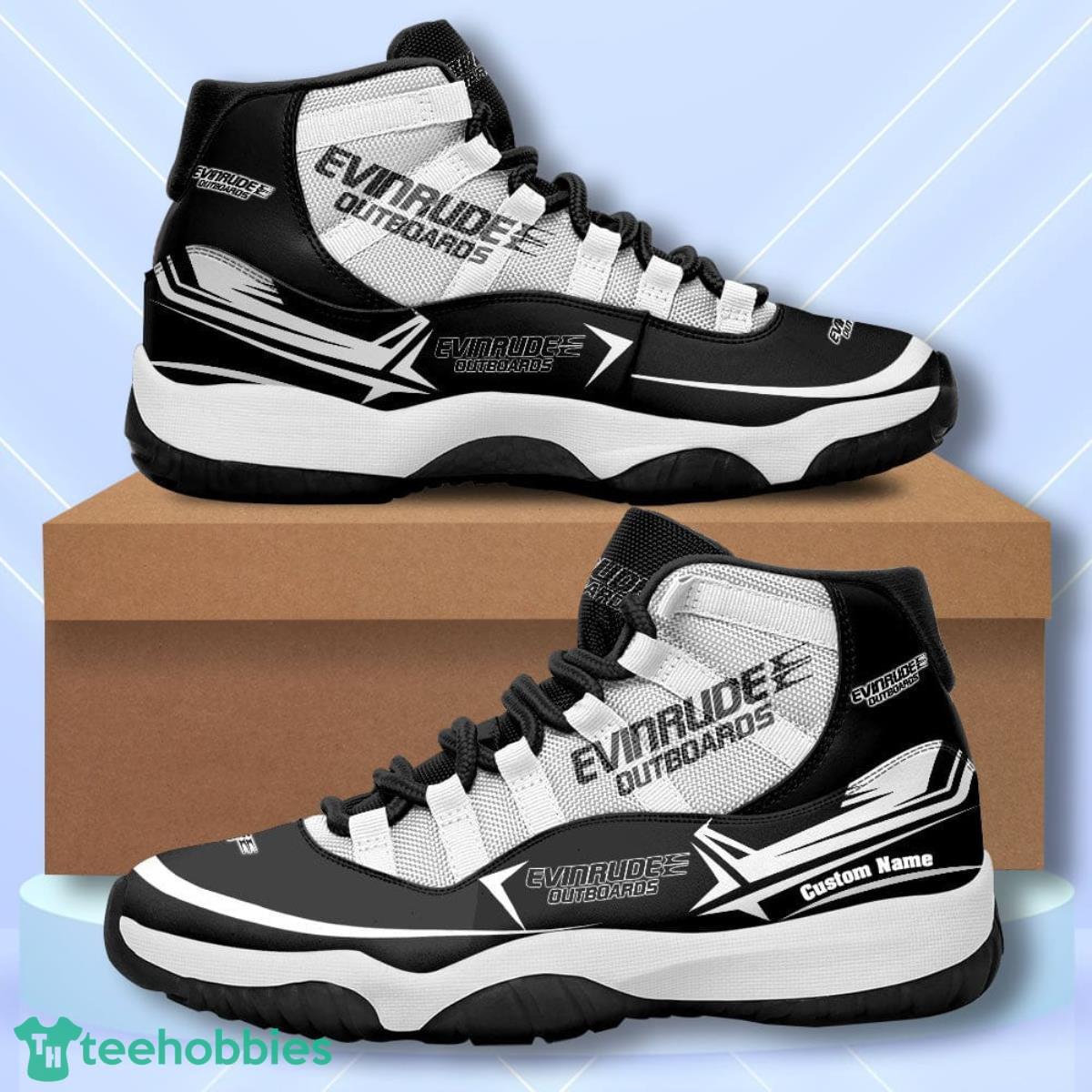 Evinrude Outboards Custom Name Air Jordan 11  Sneakers Vintage Shoes Product Photo 1