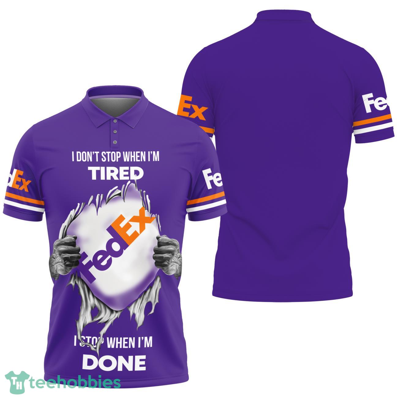 FedEx Express Scratch For Postal Worker Fedex Polo Shirt Product Photo 1