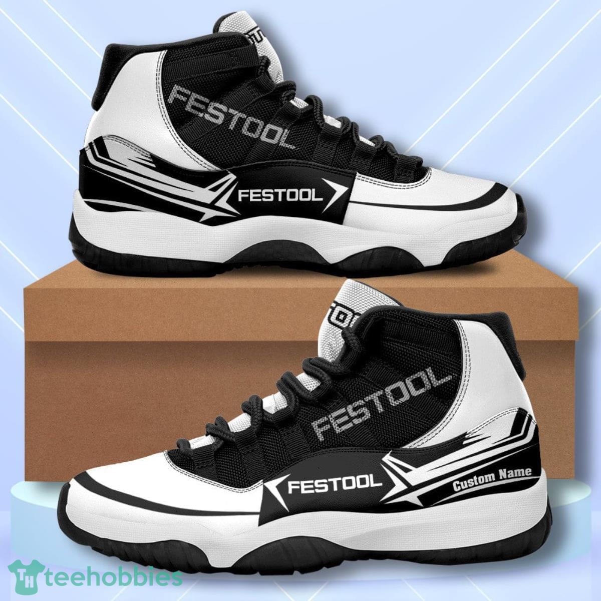 Festool Custom Name Air Jordan 11  Sneakers Vintage Shoes Product Photo 1