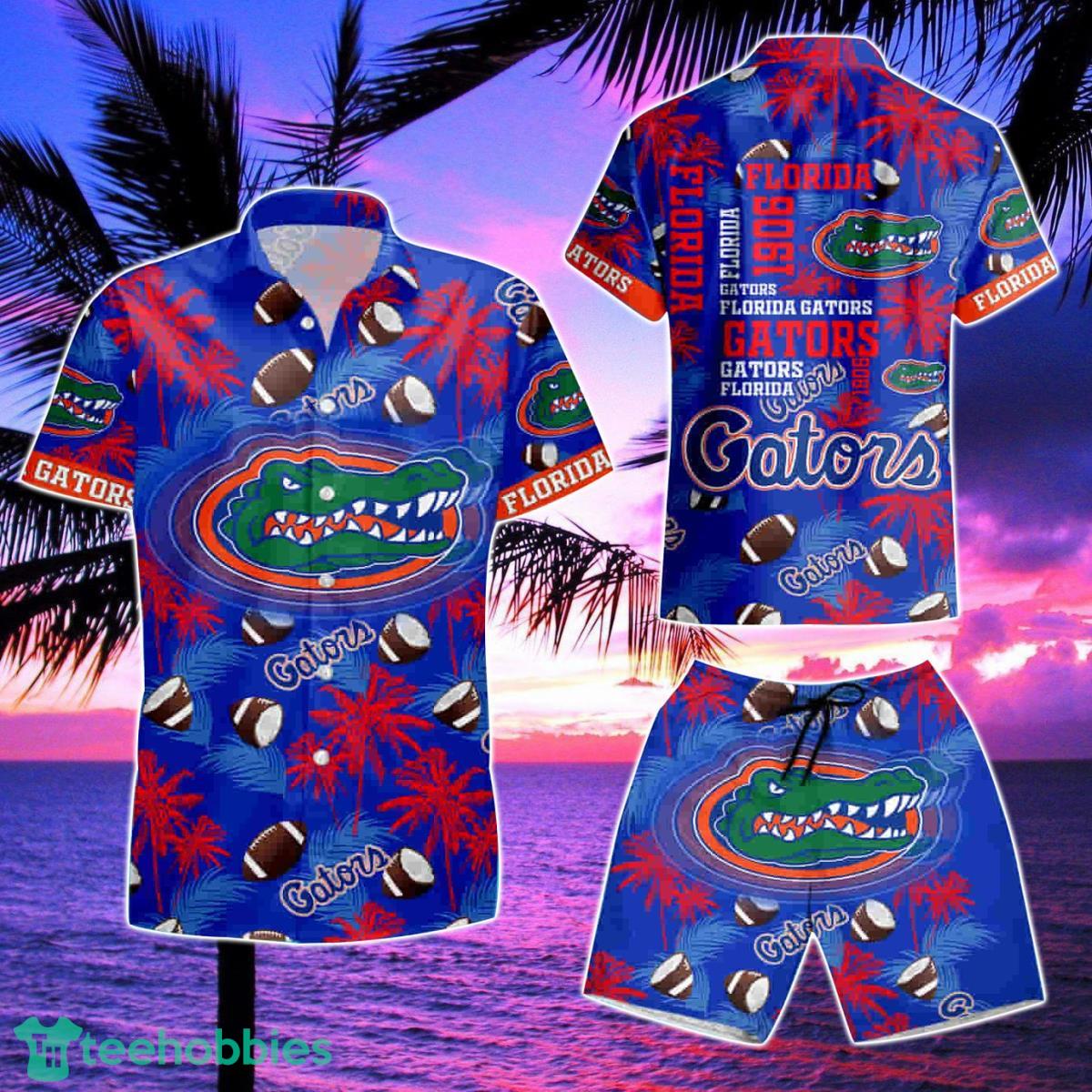 Florida Gators NCAA Hawaiian Shirt & Short Product Photo 2