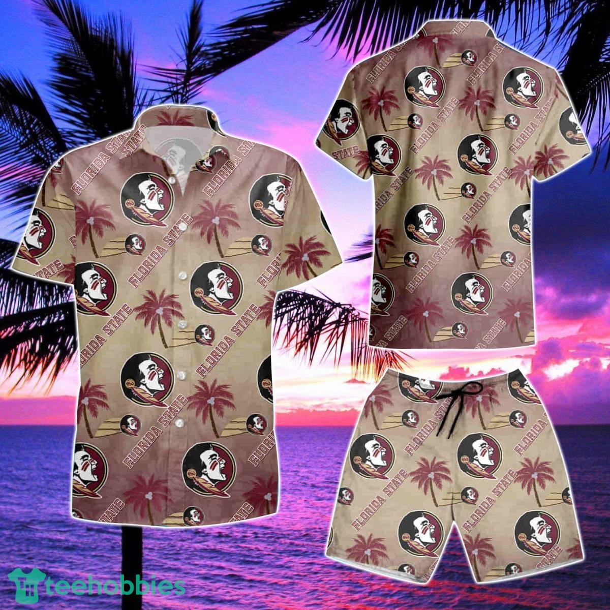 Florida State Seminoles Football Team Hawaiian Shirt & Short Product Photo 2