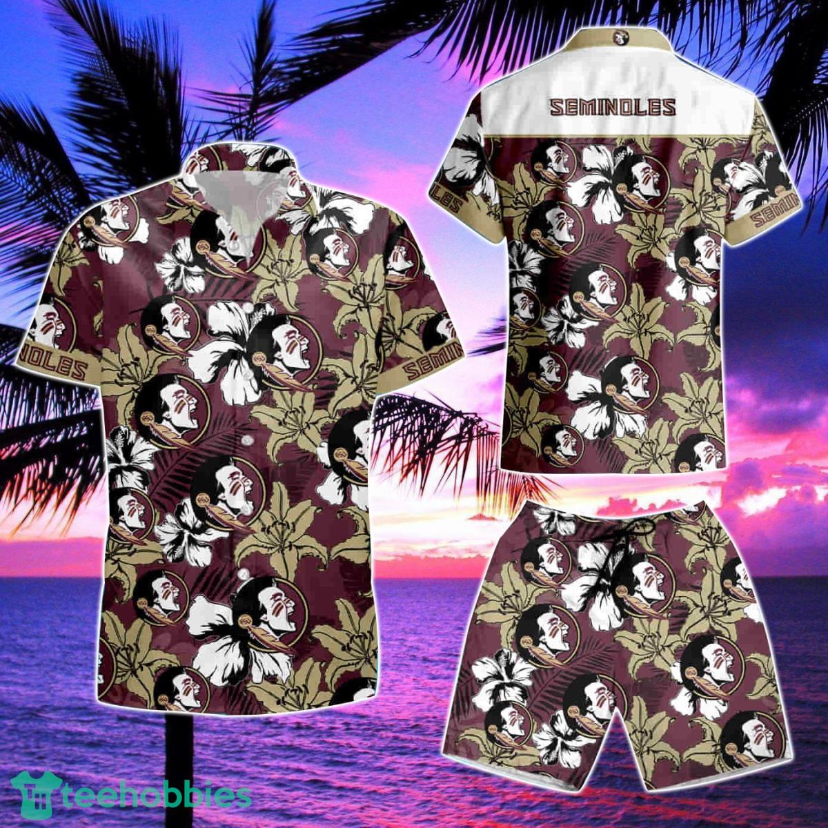 Florida State Seminoles Hawaiian Shirt & Short Product Photo 2
