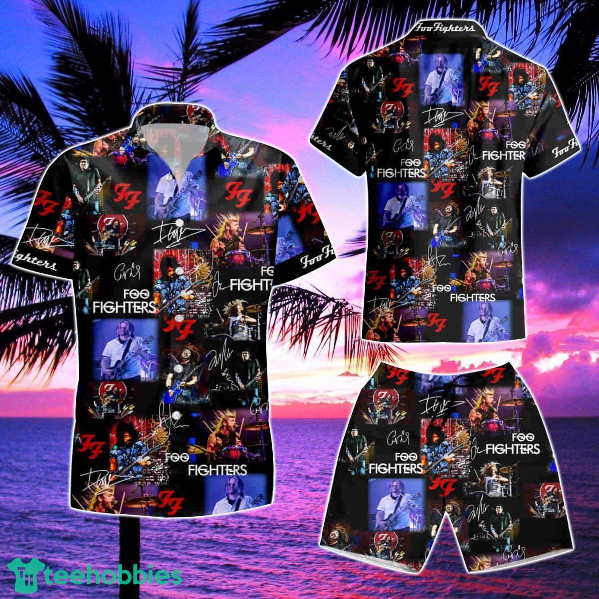 Foo Fighters Maria Summer Hawaiian Shirt & Short Product Photo 2
