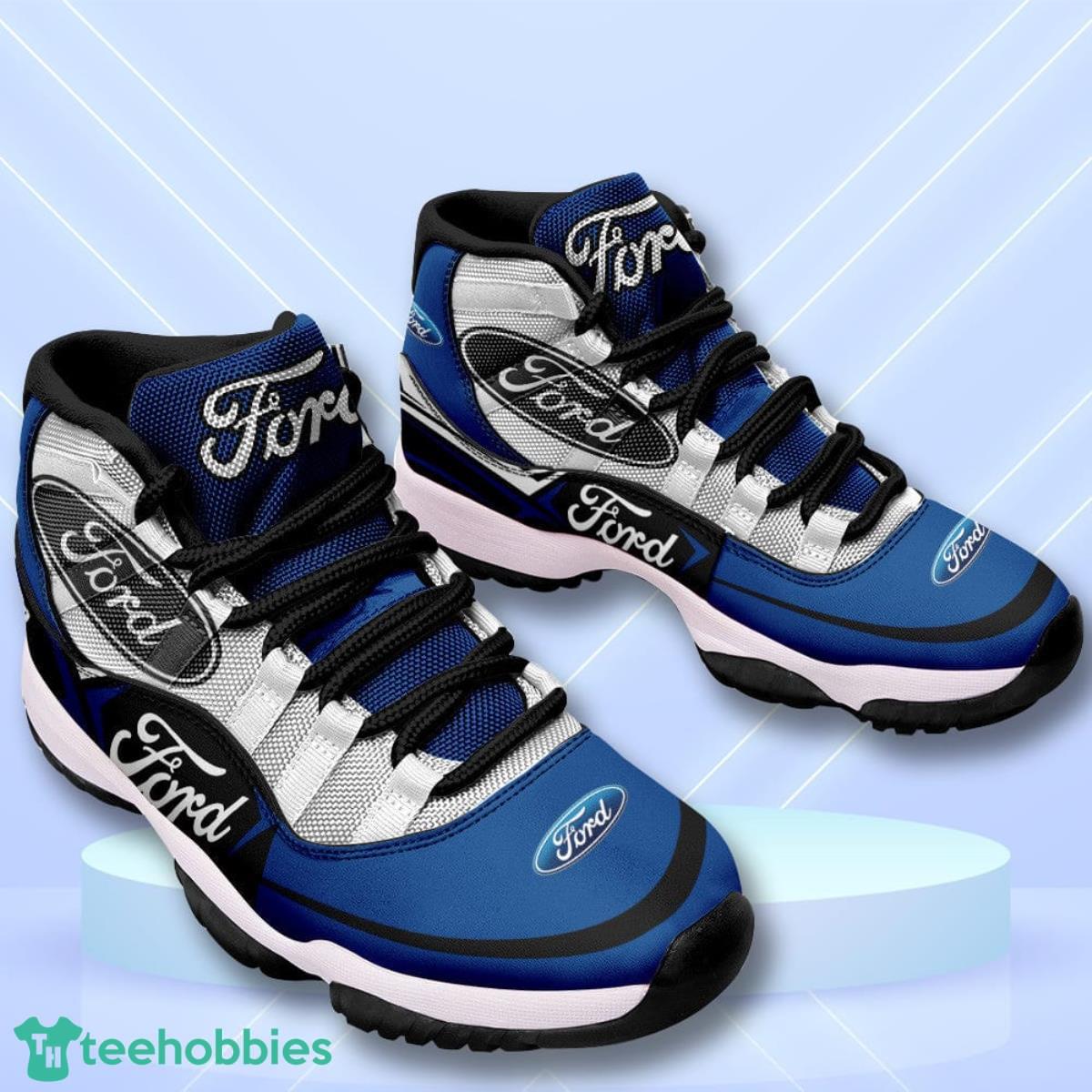 Ford Motors Custom Name Air Jordan 11  Sneakers Vintage Shoes Product Photo 2