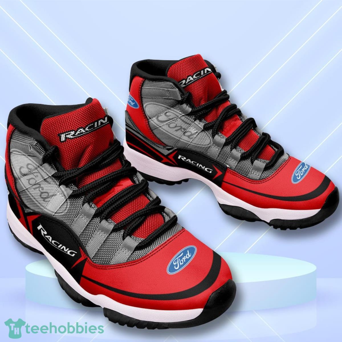 Ford Racing Custom Name Air Jordan 11  Sneakers Vintage Shoes Product Photo 2