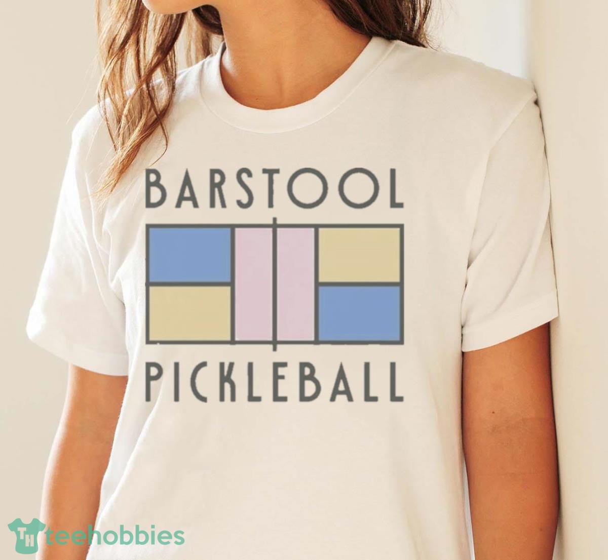Fore Play Barstool Pickleball Shirt - White Ladies T-Shirt