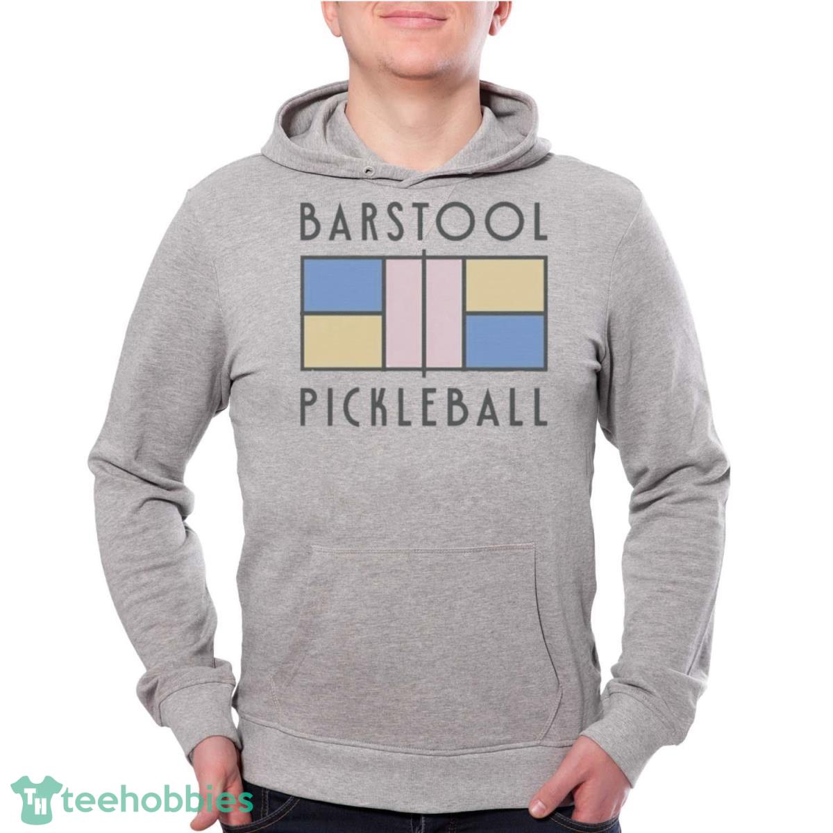 Fore Play Barstool Pickleball Shirt - Grey Unisex Hoodie