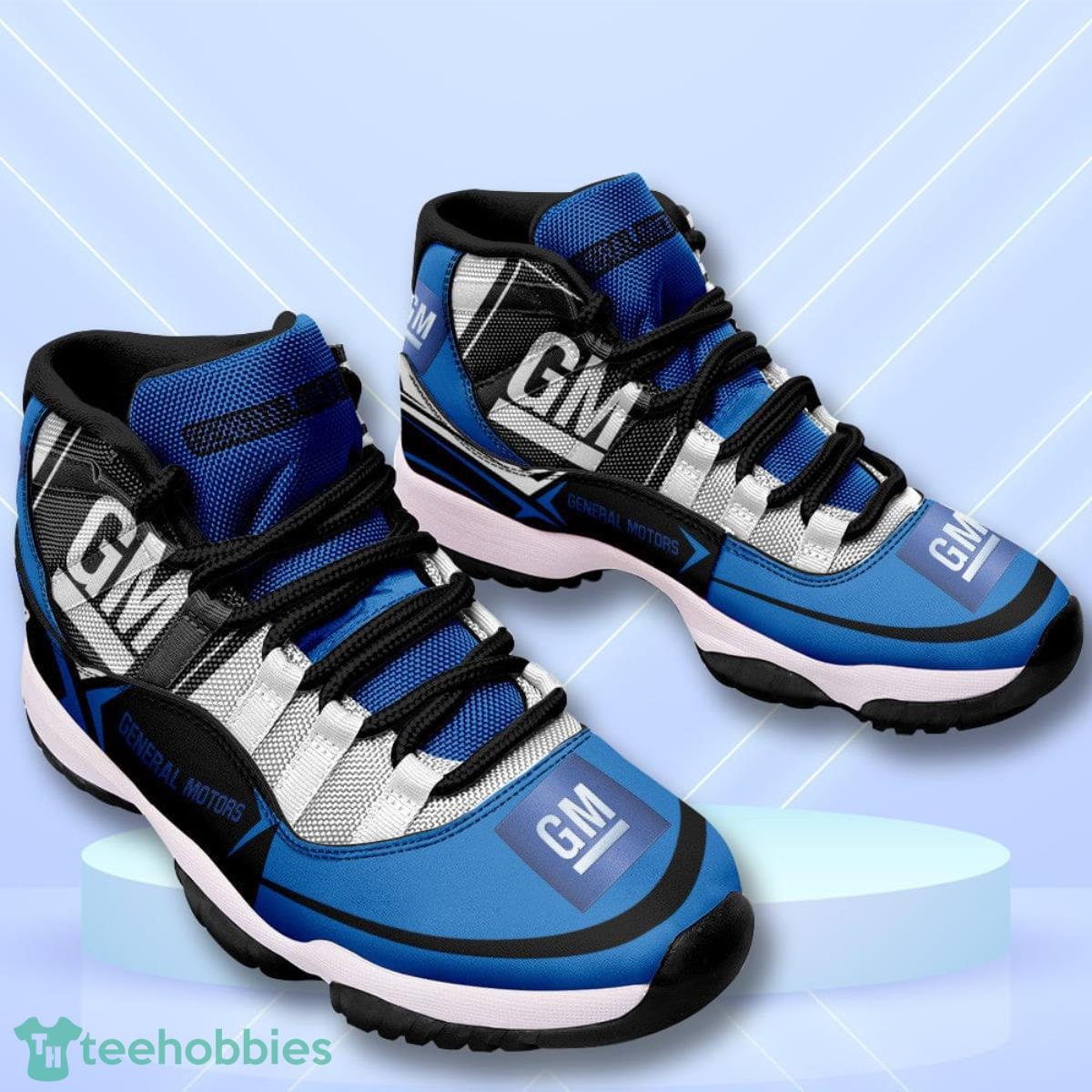 General Motors Custom Name Air Jordan 11  Sneakers Vintage Shoes Product Photo 2