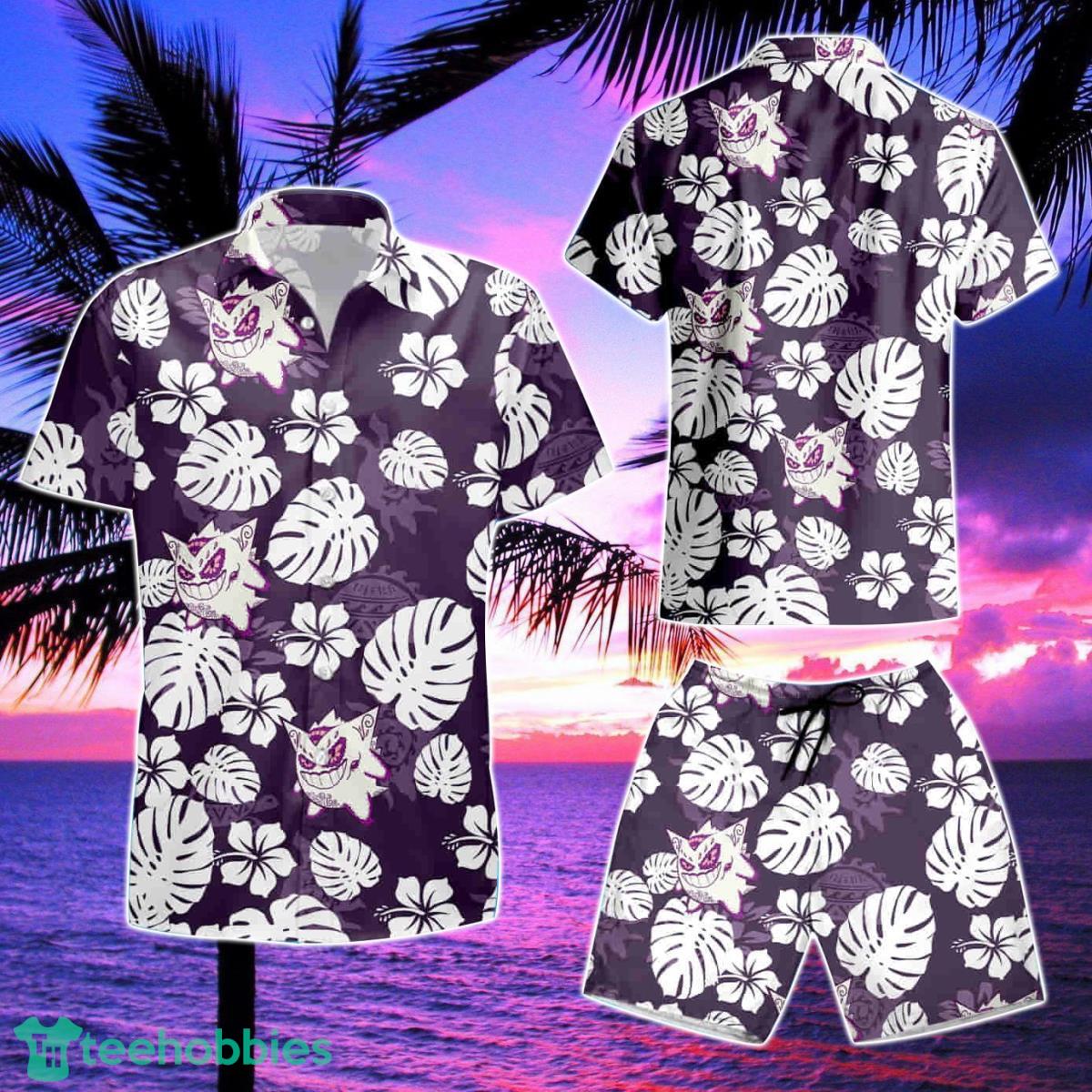 Gengar Hawaiian Shirt & Short Product Photo 2