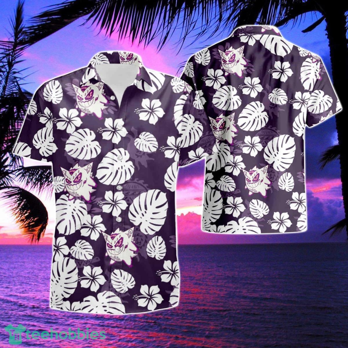 Gengar Hawaiian Shirt & Short Product Photo 1