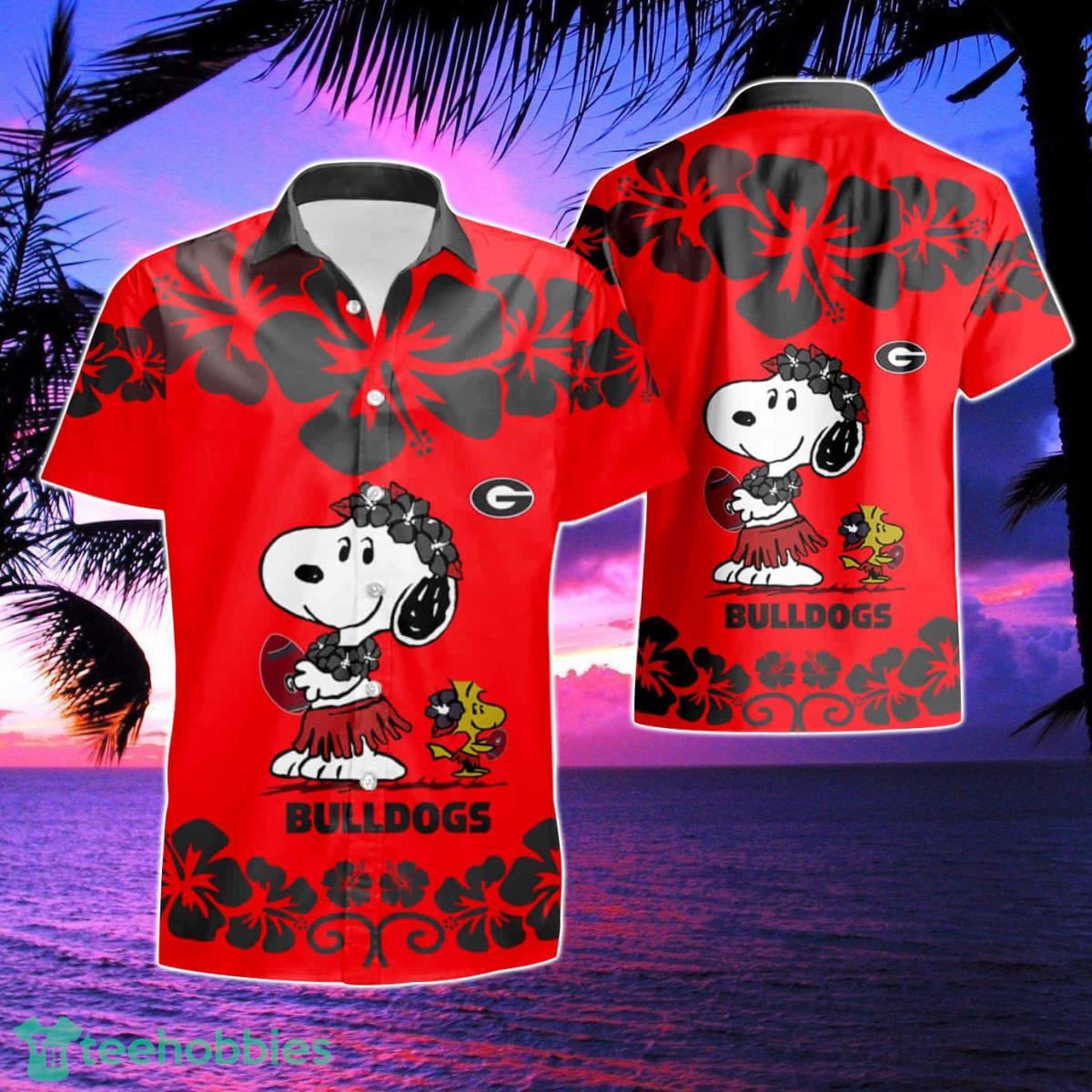 Snoopy Georgia Bulldogs UGA Hawaiian Shirt