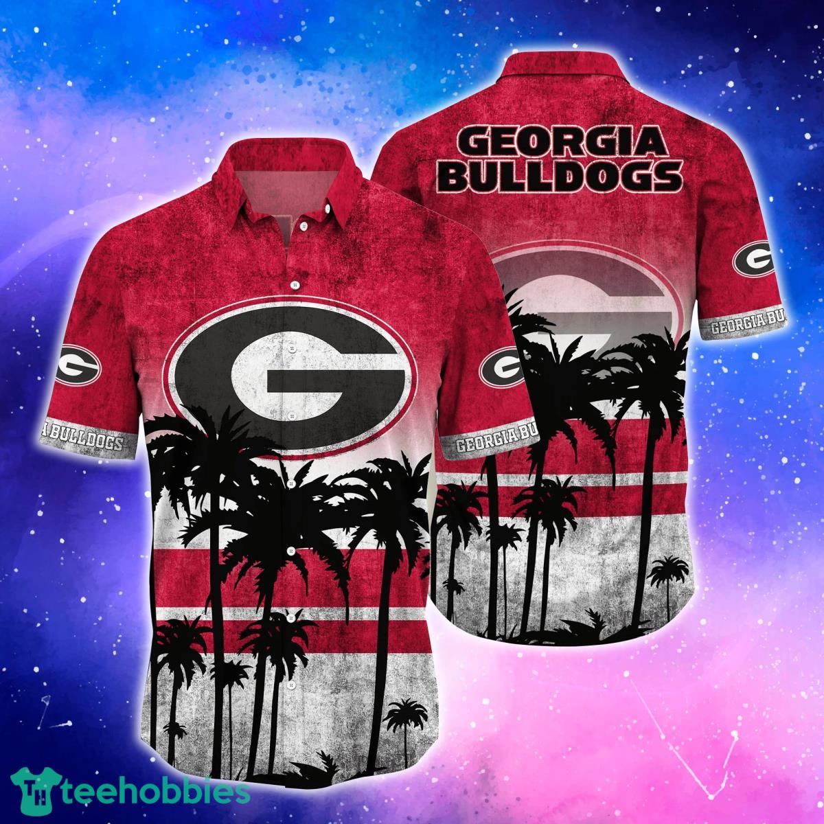 Georgia Bulldogs NCAA Custom Name Hawaiian Shirt Outfit - T-shirts Low Price