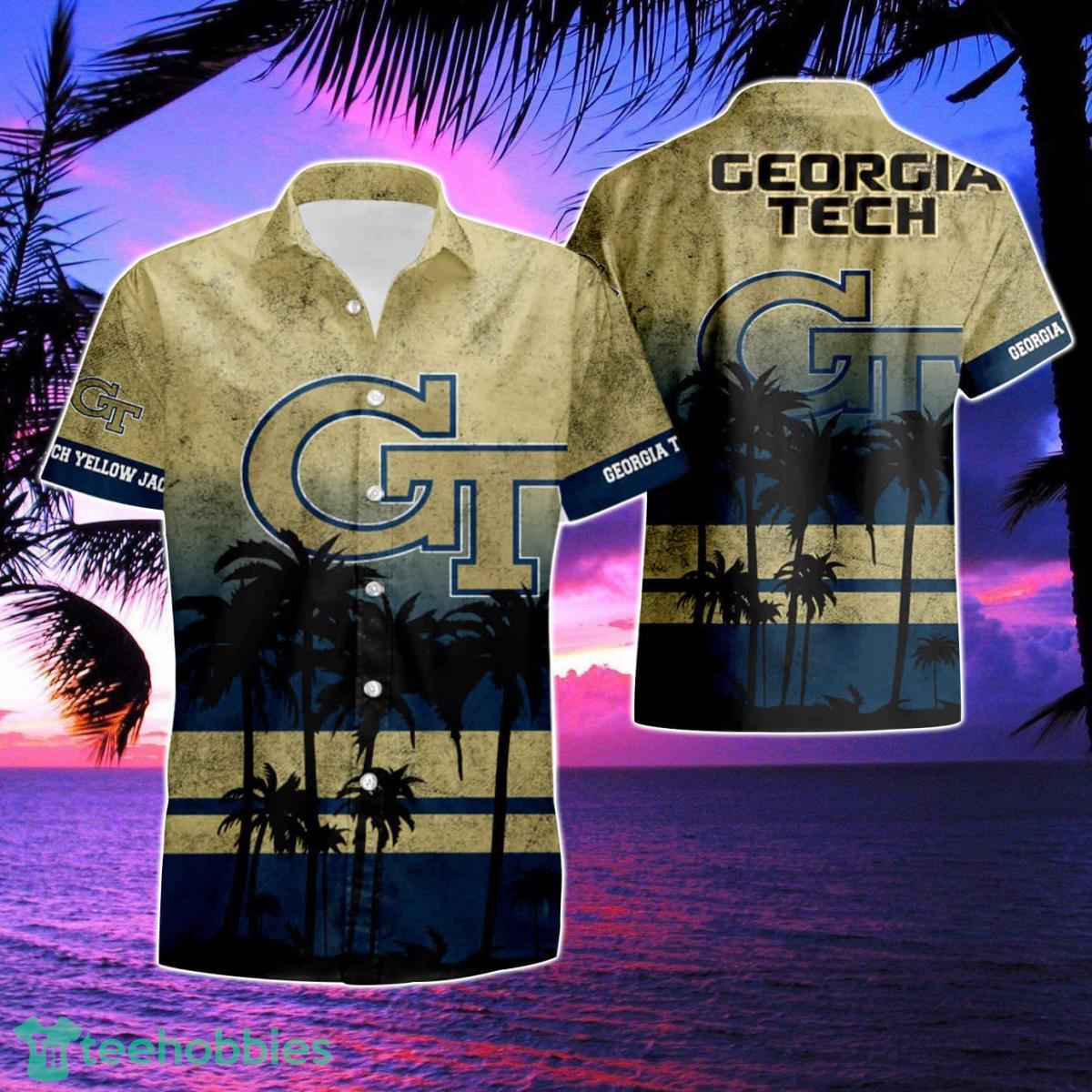 Georgia Tech Yellow Jackets Short Style Hot Trending Hawaiian Shirt & Short Product Photo 1