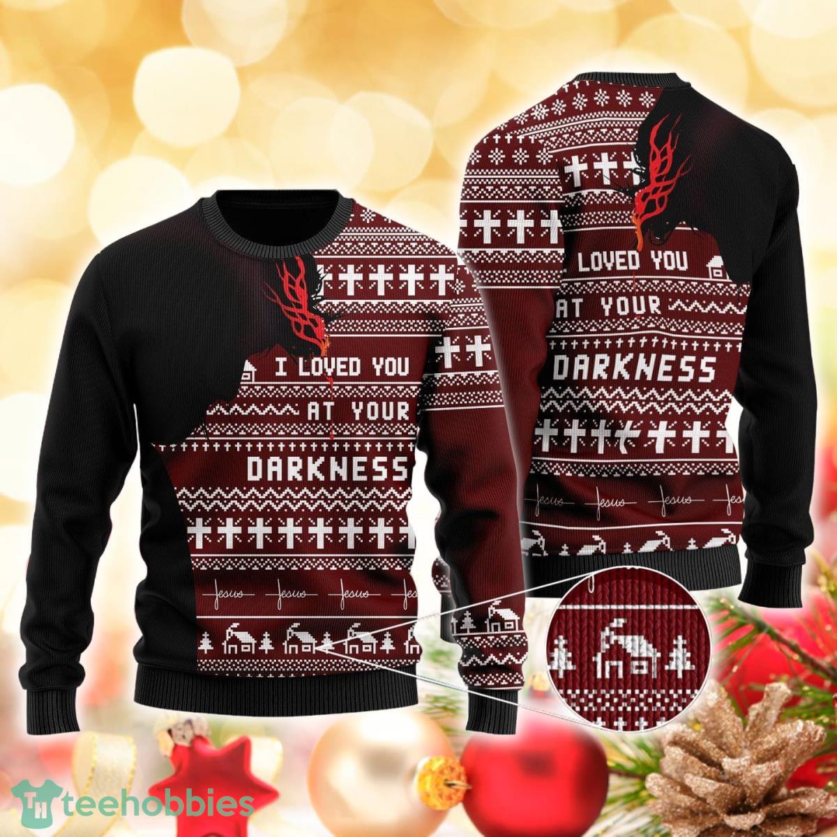 God Is Always Up To You 3D Sweater Ugly Christmas Sweater For Men Women Product Photo 1