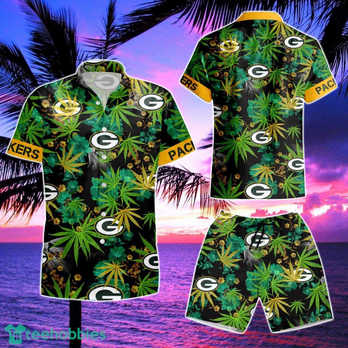 Green Bay Packers Hawaiian Shirt & Short