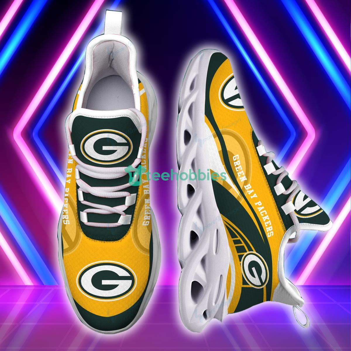Green Bay Packers  Max Soul Shoes Hot Sneakers For Men Women Product Photo 2
