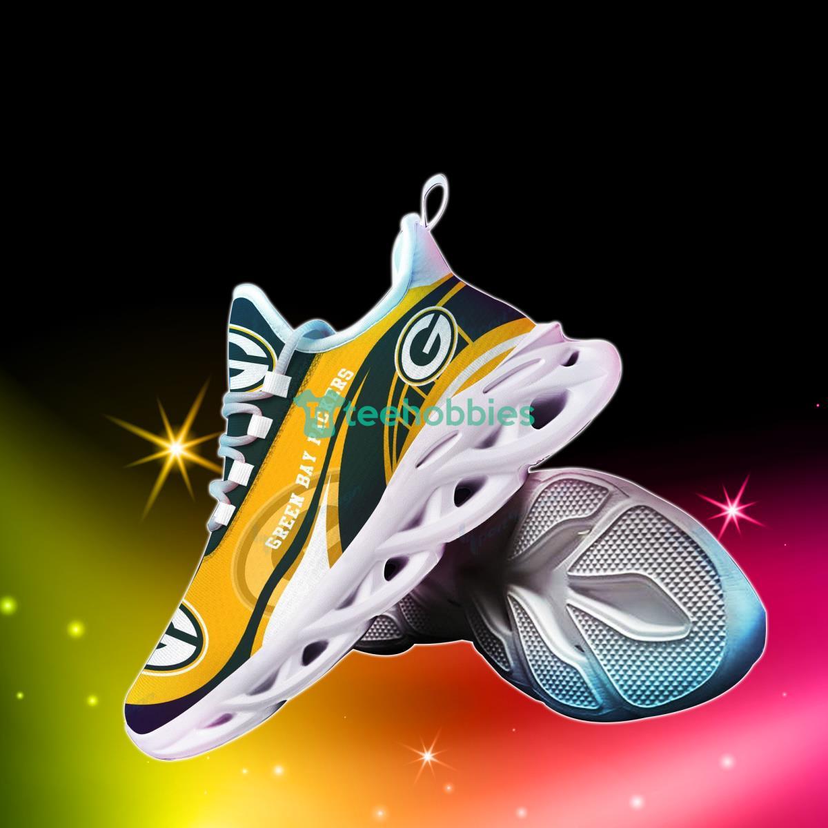 Green Bay Packers  Max Soul Shoes Hot Sneakers For Men Women Product Photo 1
