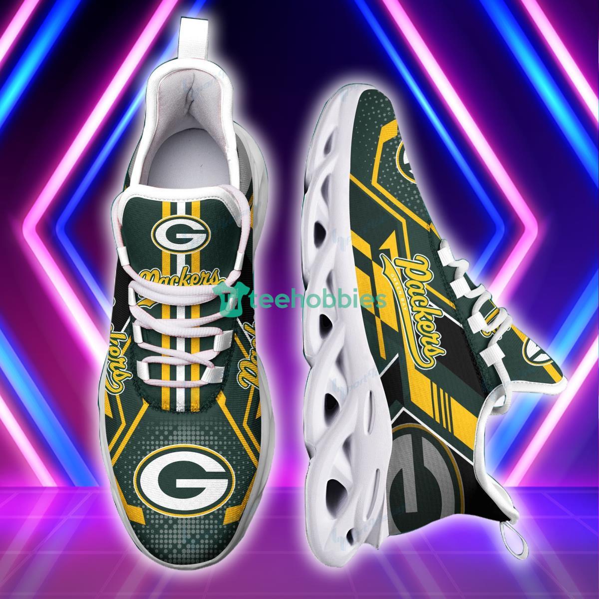 Green Bay Packers  Max Soul Shoes Hot Sneakers Great Gift For Fans Product Photo 2