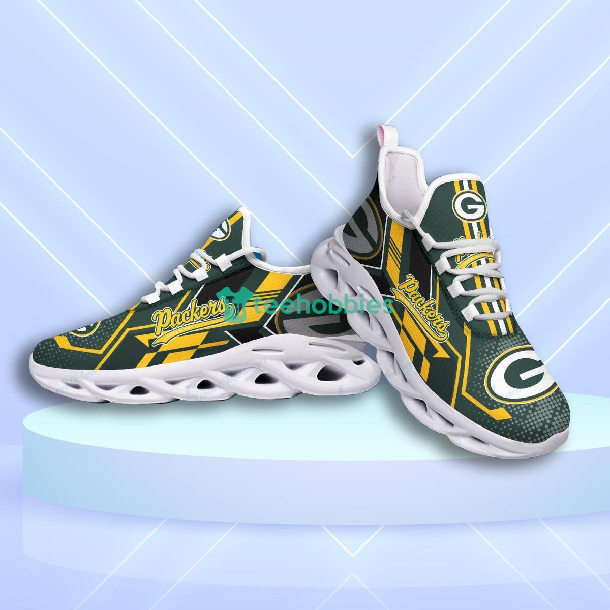 Green Bay Packers  Max Soul Shoes Hot Sneakers Great Gift For Fans Product Photo 1