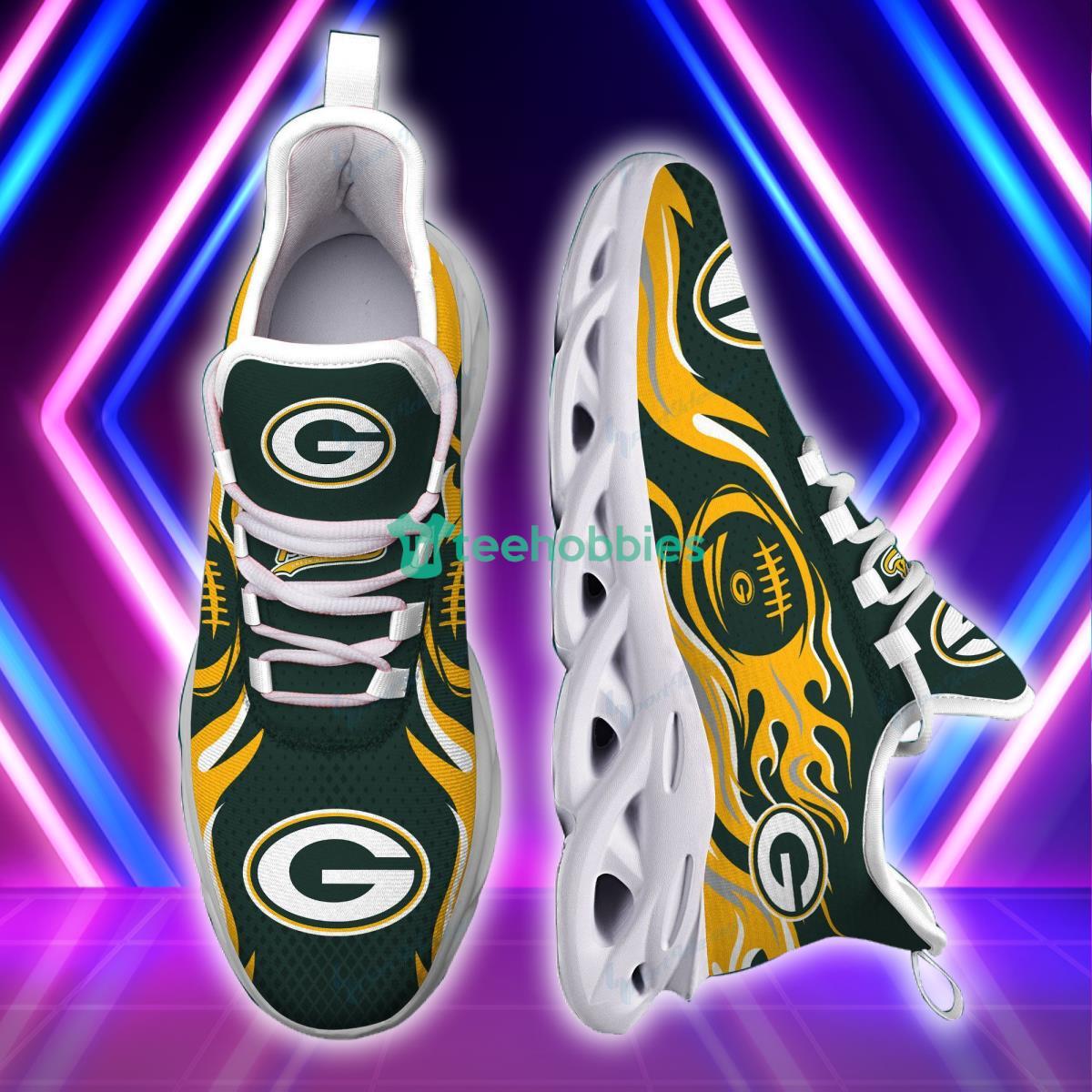 Green Bay Packers  Max Soul Shoes Hot Sneakers Special Gift For Fans Product Photo 2