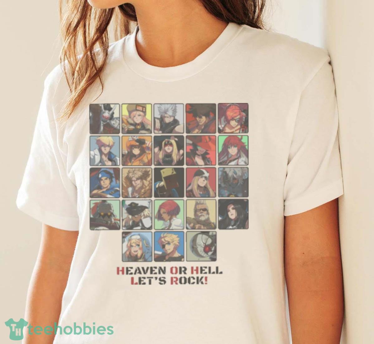 Guilty Geallchars Guilty Gear Shirt - White Ladies T-Shirt