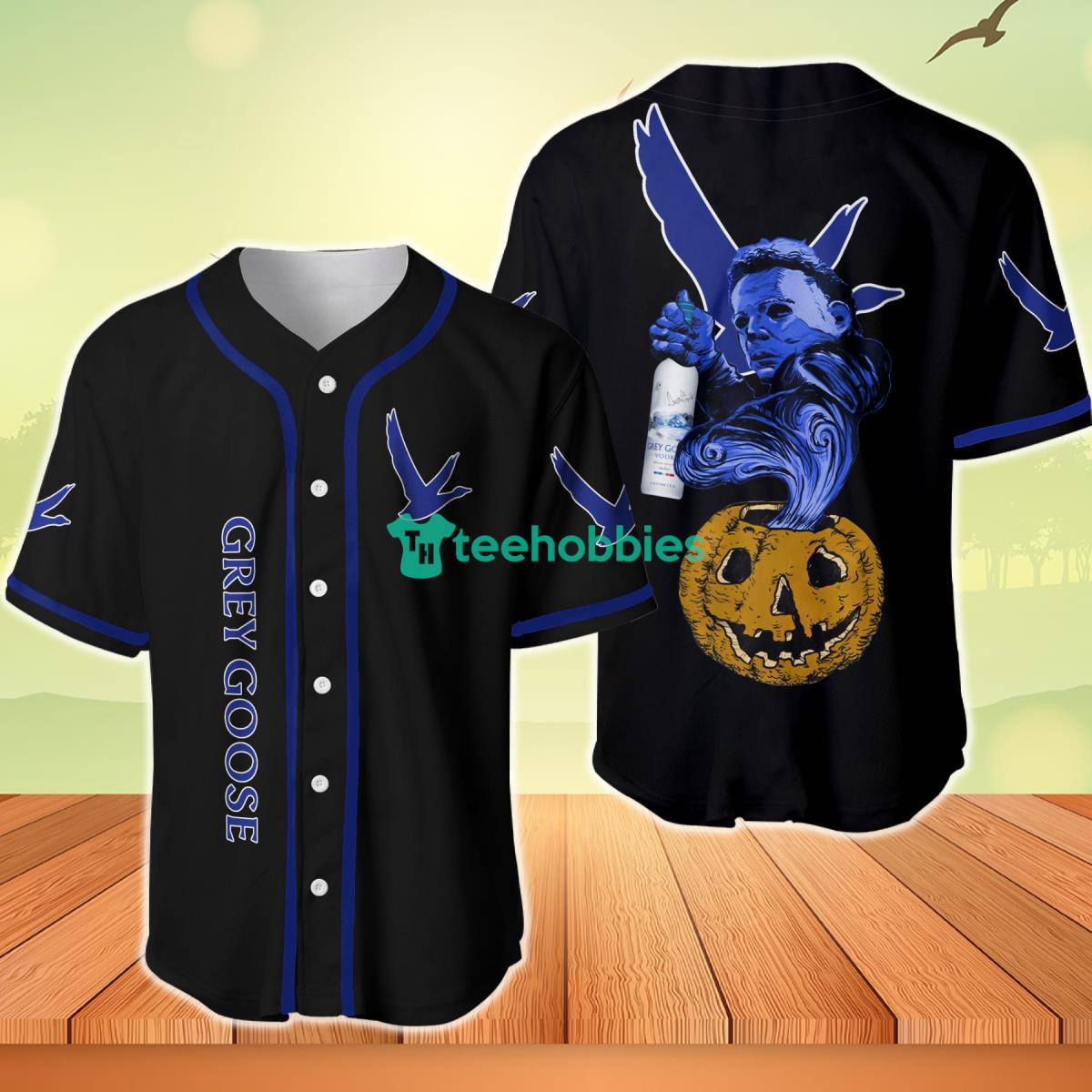 Grey Goose Vodka Horror Halloween Baseball Jersey - Freedomdesign