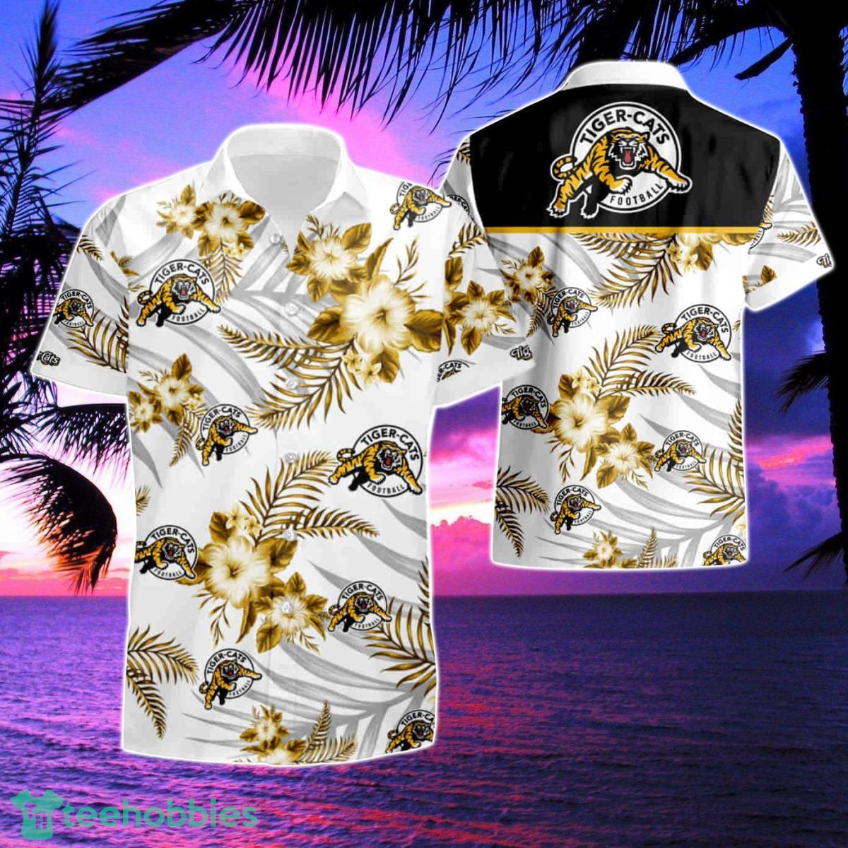 Hamilton Tiger Cats Hawaiian Shirt & Short Product Photo 1