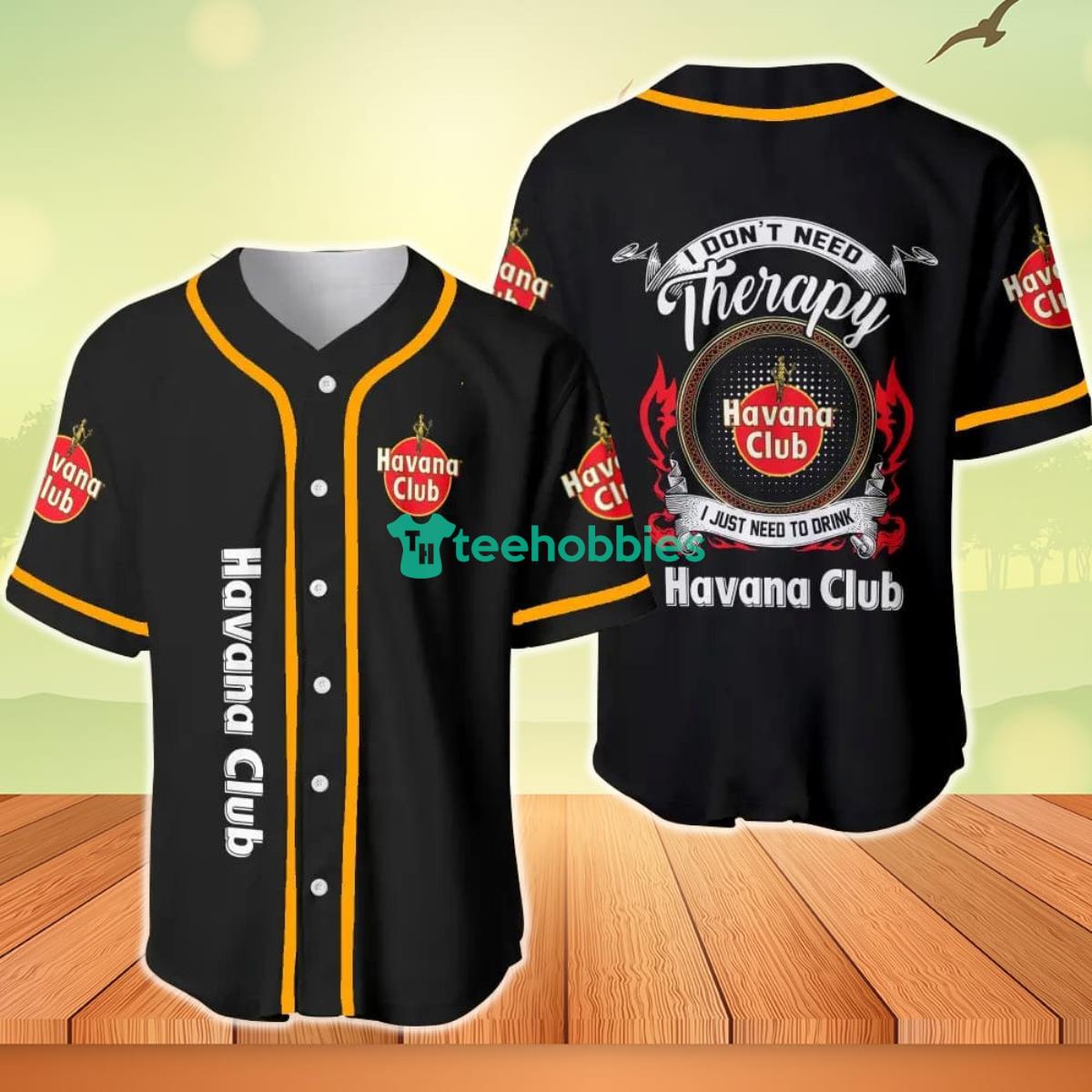Havana Club Therapy Baseball Jersey Product Photo 1
